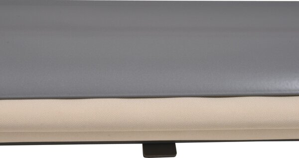 Outsunny Venkovní Rolovací Záclona 2,5 x 1,6 m Skladatelný Vertikální Sluneční Stín s Kličkou, Hliník a Polyester 280 g/m² UV50+ Ochrana pro Balkon, T