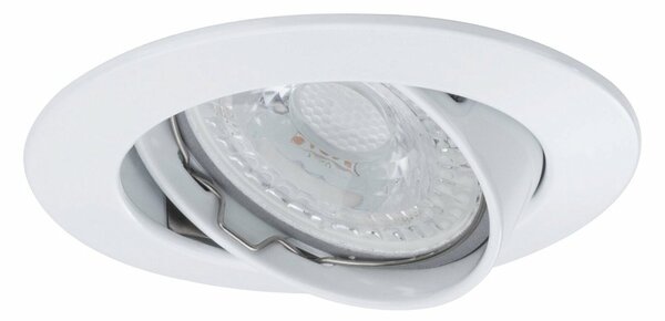 Paulmann Zápustné svítidlo Premium výklopné max.50W 12V GU5,3 51mm bílá 179.53 P 17953