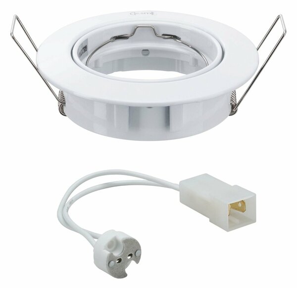 Paulmann Zápustné svítidlo Premium výklopné max.50W 12V GU5,3 51mm bílá 179.53 P 17953