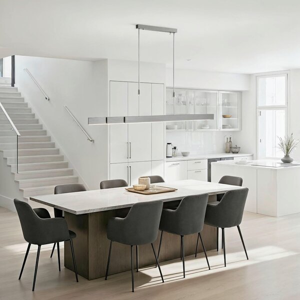 ZÁVĚSNÉ LED SVÍTIDLO, 120-200/5,5/110-200 cm - Závěsná světla