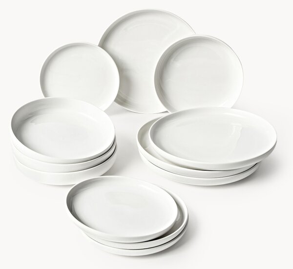 Sada porcelánového nádobí Nessa, pro 4 osoby (12 dílů)