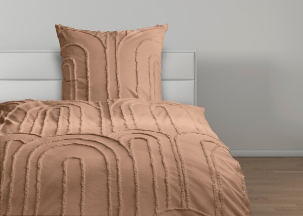 POVLEČENÍ, renforcé, světle hnědá, 135/200 cm Ambiente - Online Only povlečení, Online Only