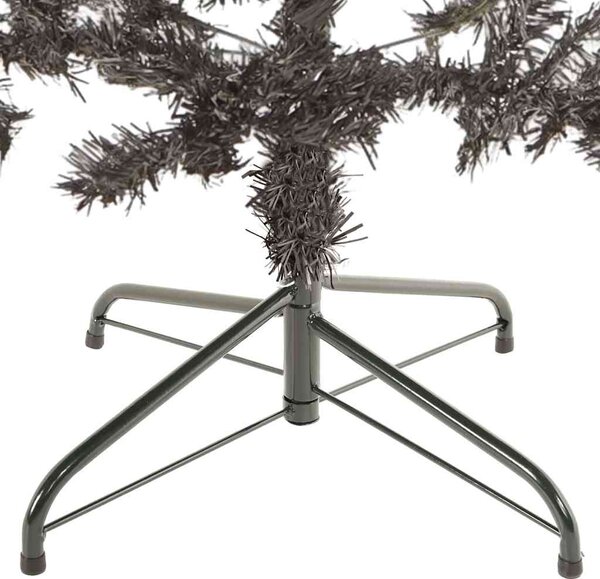 Úzký vánoční stromek černý 180 cm 329219