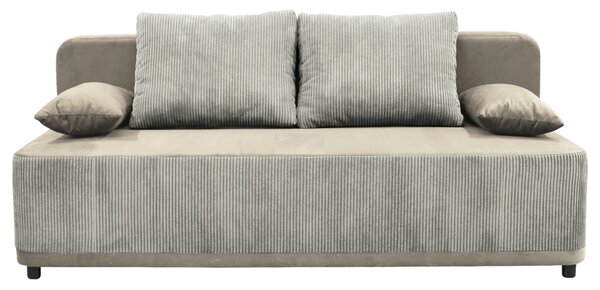 ROZKLÁDACÍ POHOVKA, textil, krémová MID.YOU - Rozkládací pohovky, Online Only