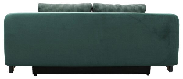 ROZKLÁDACÍ POHOVKA, textil, zelená MID.YOU - Rozkládací pohovky, Online Only