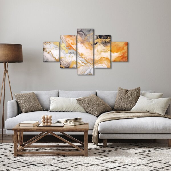 Obraz - Mramorované pozadí (125x70 cm)