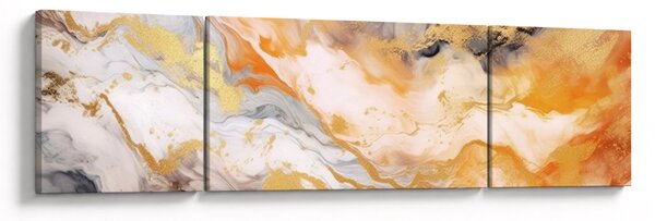 Obraz - Mramorované pozadí (170x50 cm)