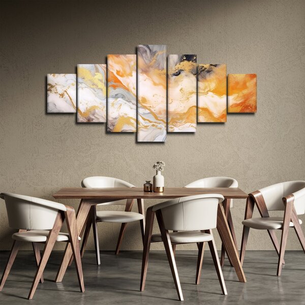 Obraz - Mramorované pozadí (210x100 cm)
