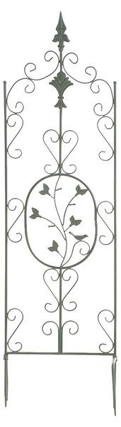 Mřížka na růže Burg ~ 122 x 35 cm - Zelená antik