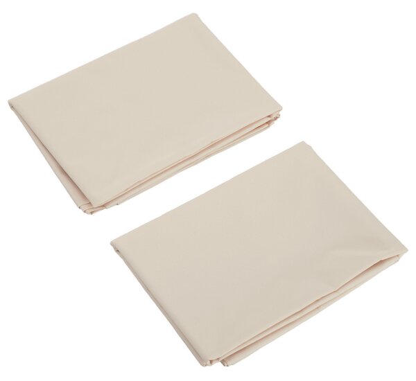 Outsunny Kryt na altán 3x3 m, polyester 180g/m² s kapsami a popruhy na sloupky, UV30+, 488x122 cm, Khaki | Aosom