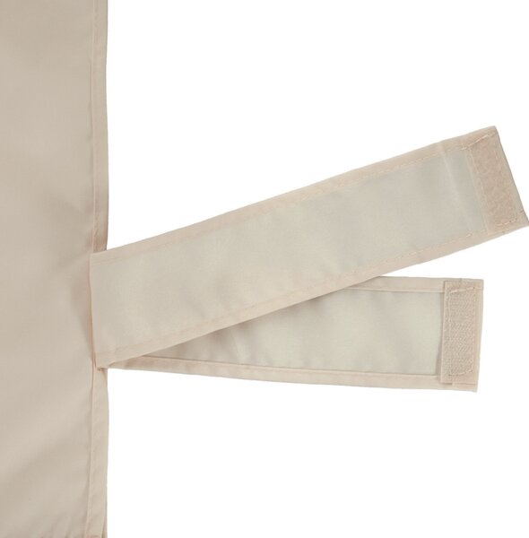 Outsunny Kryt na altán 3x3 m, polyester 180g/m² s kapsami a popruhy na sloupky, UV30+, 488x122 cm, Khaki | Aosom