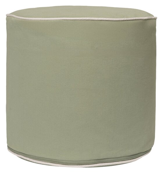 Puf Billow Tea Green Ø 40 cm