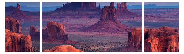 Obraz - Hunts Mesa (170x50 cm)