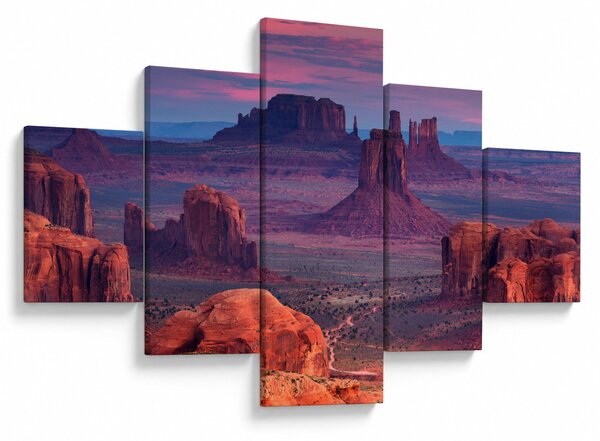 Obraz - Hunts Mesa (125x70 cm)