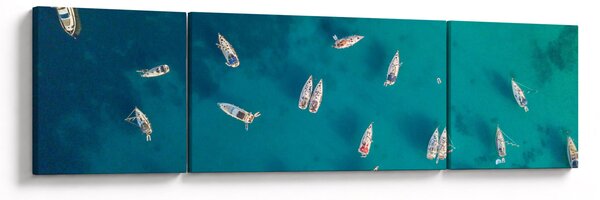 Obraz - Plachetnice (170x50 cm)
