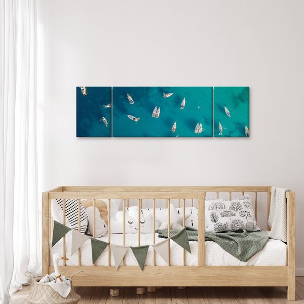 Obraz - Plachetnice (170x50 cm)