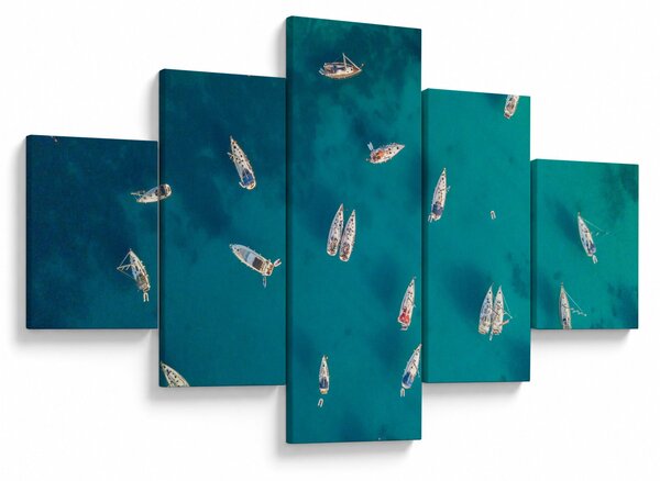 Obraz - Plachetnice (125x70 cm)