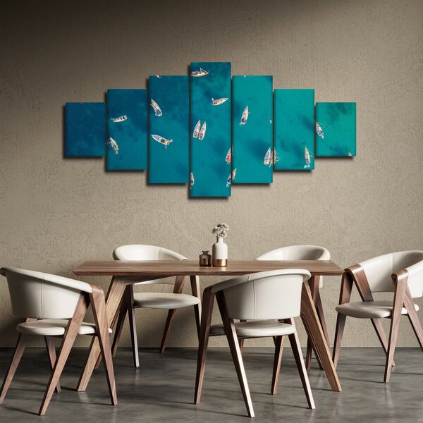 Obraz - Plachetnice (210x100 cm)
