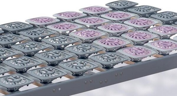 Segmentový rošt s perfektním přizpůsobováním Tempur® Premium Flex 500