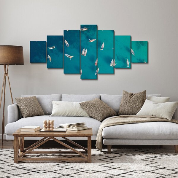 Obraz - Plachetnice (210x100 cm)