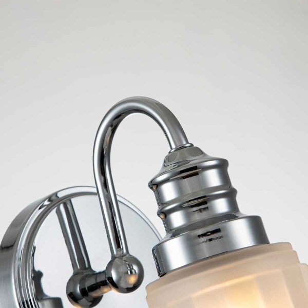 Quoizel QZ-SWELL1-PC-BATH-LED Koup. nást. svítidlo SWELL 1xG9/3W/230V IP44 chrom