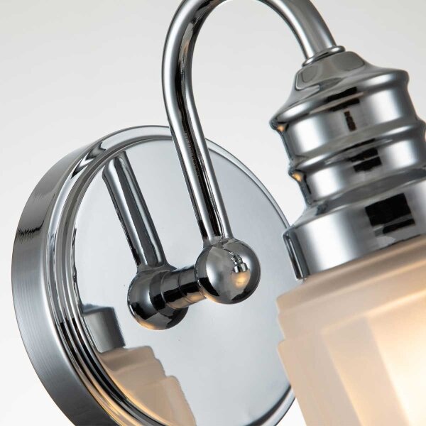 Quoizel QZ-SWELL1-PC-BATH-LED Koup. nást. svítidlo SWELL 1xG9/3W/230V IP44 chrom
