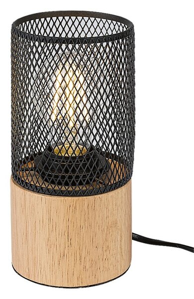 Rabalux stolní lampa Callum E27 1x MAX 25W buk 74040