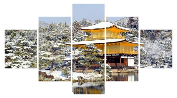 Obraz - Kinkakudži, Japonsko (125x70 cm)