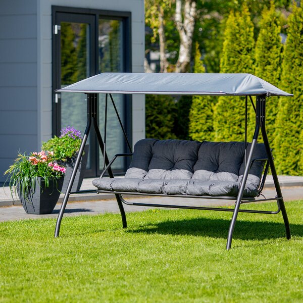 Zahradní houpačka Marbella Black Edition H024-07IB PATIO 448863
