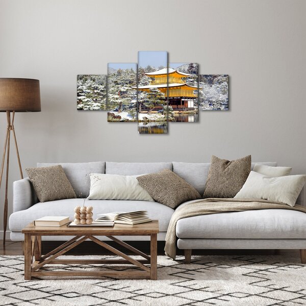 Obraz - Kinkakudži, Japonsko (125x70 cm)