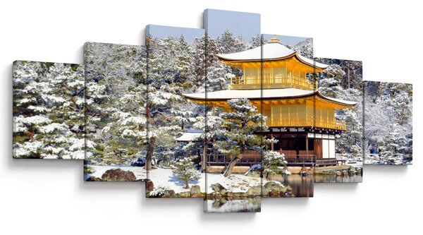 Obraz - Kinkakudži, Japonsko (210x100 cm)