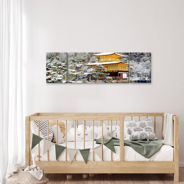 Obraz - Kinkakudži, Japonsko (170x50 cm)