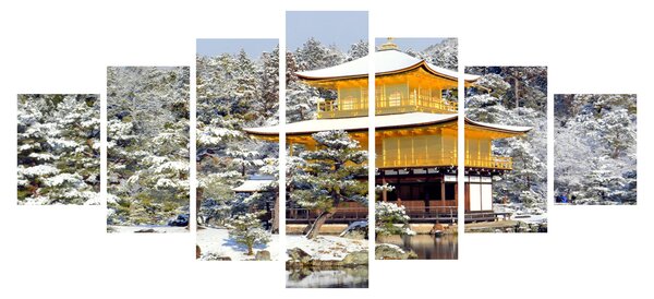 Obraz - Kinkakudži, Japonsko (210x100 cm)