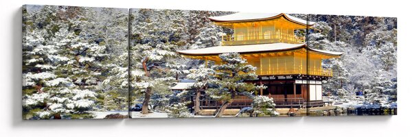 Obraz - Kinkakudži, Japonsko (170x50 cm)