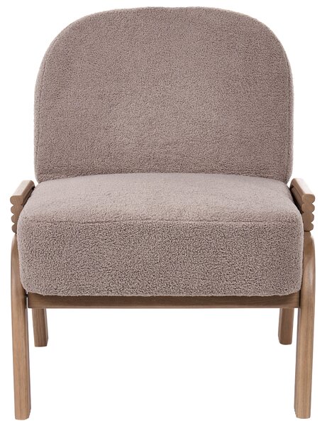 Křeslo ORTEN Buklé Taupe