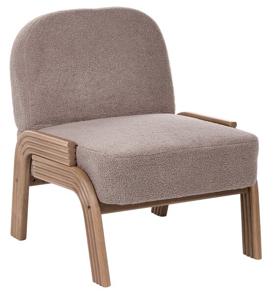 Křeslo ORTEN Buklé Taupe