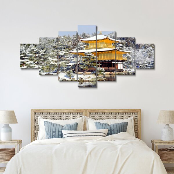 Obraz - Kinkakudži, Japonsko (210x100 cm)