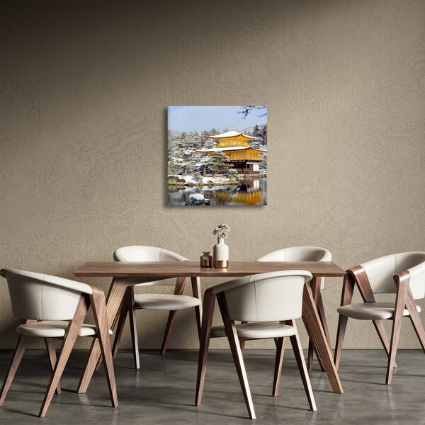 Obraz - Kinkakudži, Japonsko (30x30 cm)