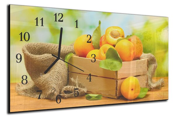 Nástěnné hodiny ovoce 30x60cm VII - plexi