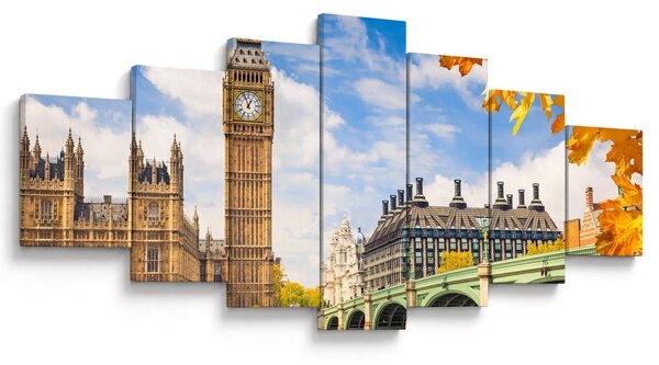 Obraz - Big Ben, Londýn (210x100 cm)
