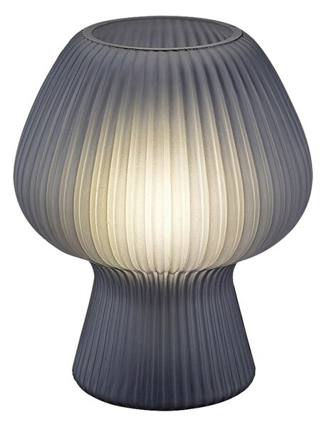 Rabalux stolní lampa Vinelle E14 1x MAX 60W kouřové sklo 74024