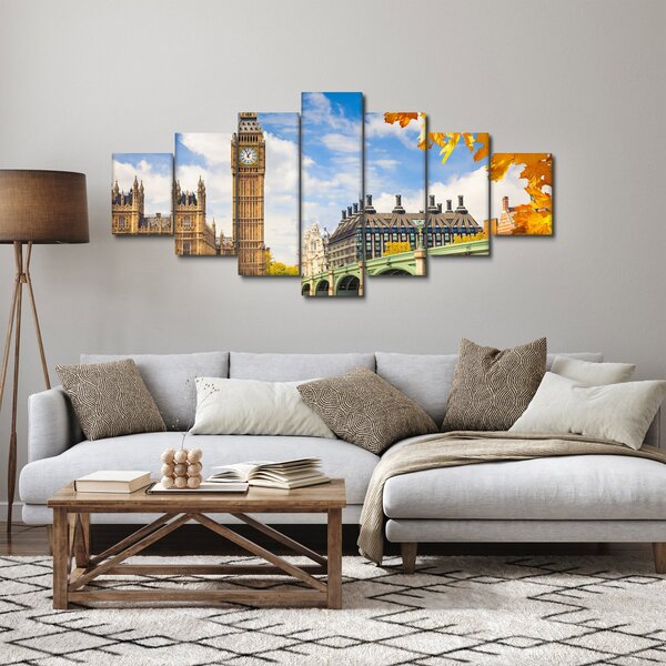 Obraz - Big Ben, Londýn (210x100 cm)