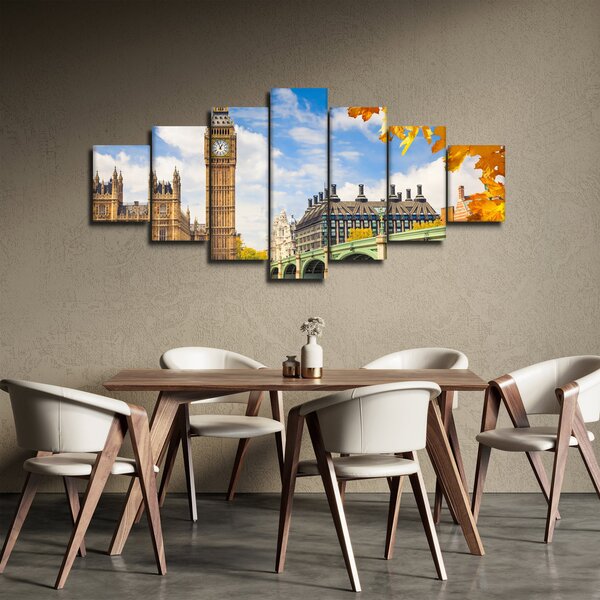 Obraz - Big Ben, Londýn (210x100 cm)