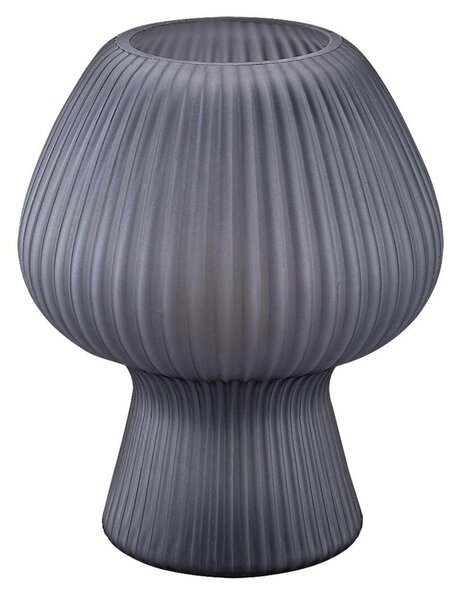Rabalux stolní lampa Vinelle E14 1x MAX 60W kouřové sklo 74024