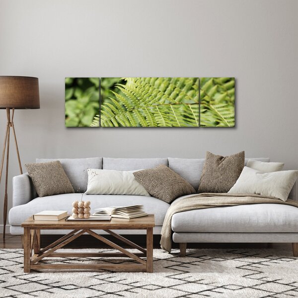 Obraz - Kapradinový list (170x50 cm)
