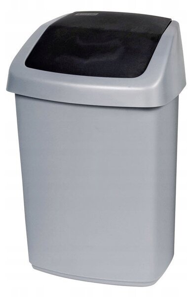 Odpadkový koš plastový Curver 50 l šedý