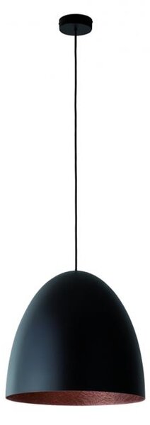 Závěsné svítidlo Nowodvorski Egg Black/Copper M 10318