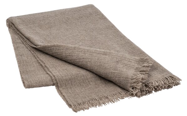 BLOMUS Přehoz 200x130cm hnědá merino