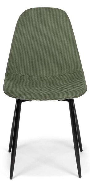 Jídelní set Osidda 4+1, bílá / zelená
