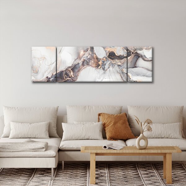 Obraz - Imitace mramoru (170x50 cm)
